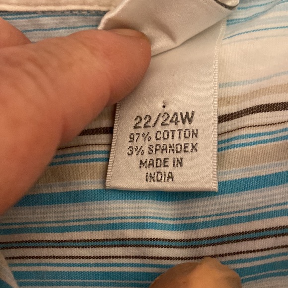 Fashion Bug stretch sleeve less top size 22/24 - Picture 7 of 9